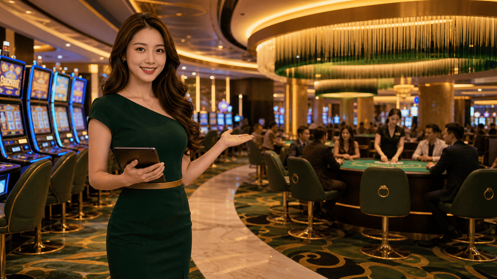 2ph casino lounge host and game floor