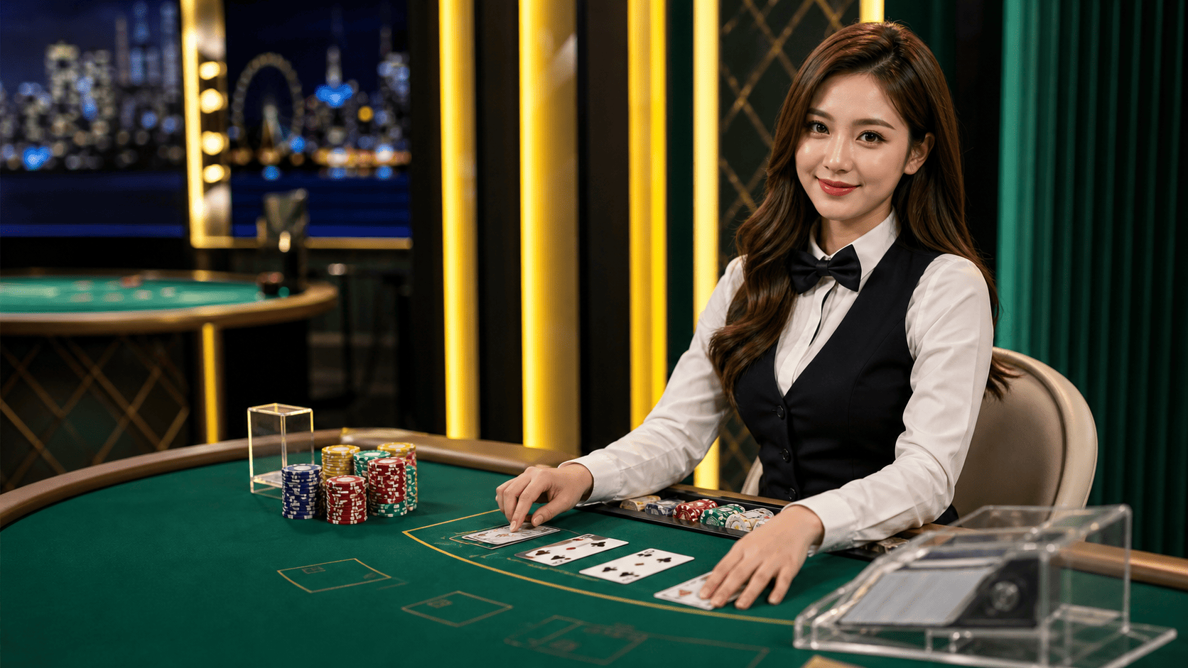 2ph live dealer casino table visual