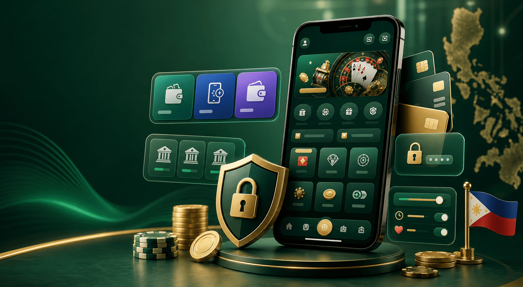 2ph mobile app security and payment visual